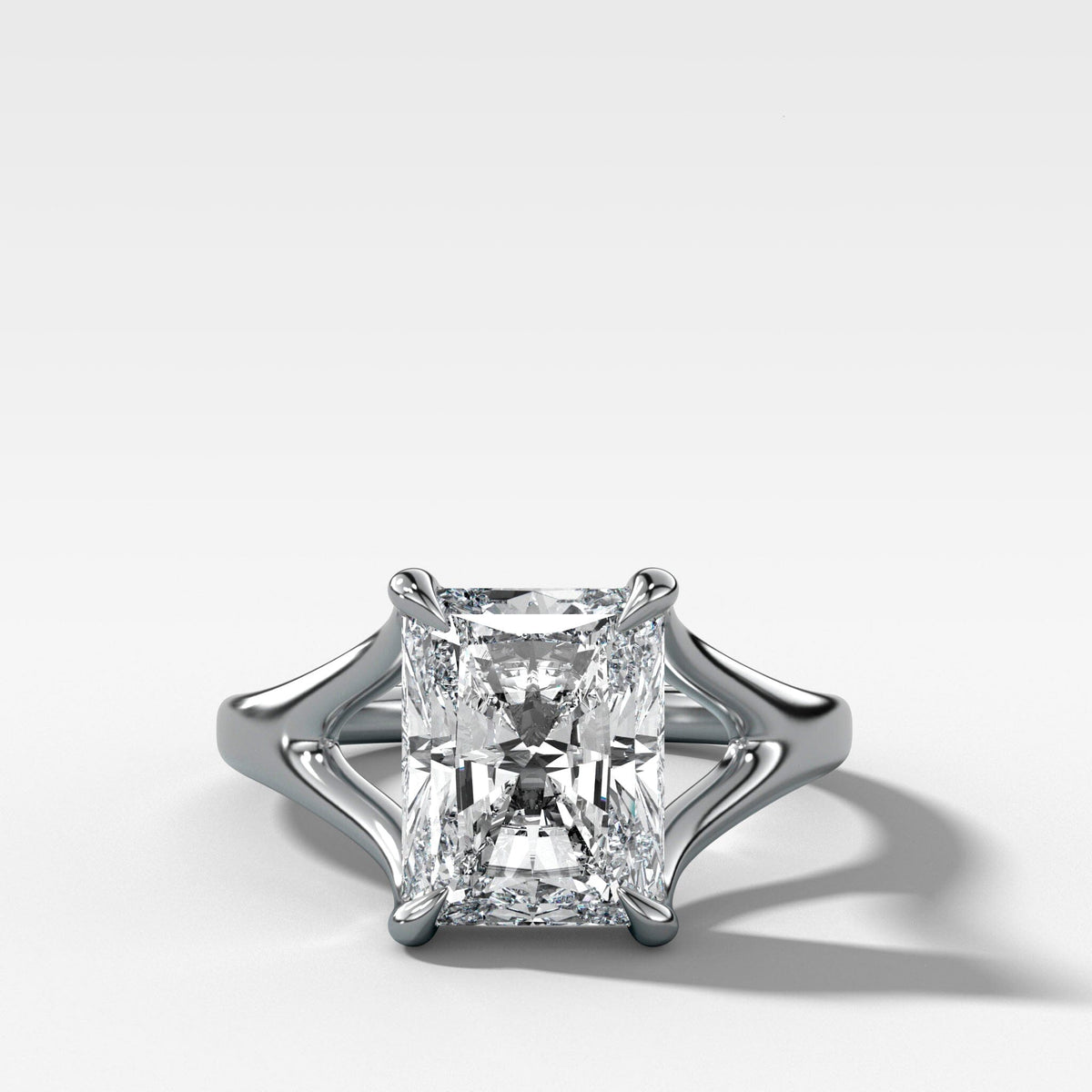 Classic Radiant Halo - Lab Grown diamond engagement ring with 2ct 3ct